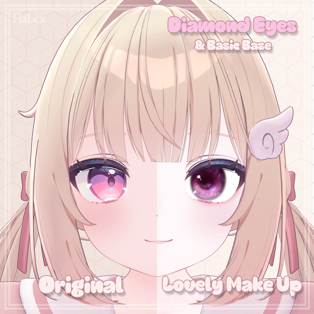 🧡「シフォン」🧡 Chiffon Texture Pack (Eyes, MakeUp, Body, Nail, Cloth)
