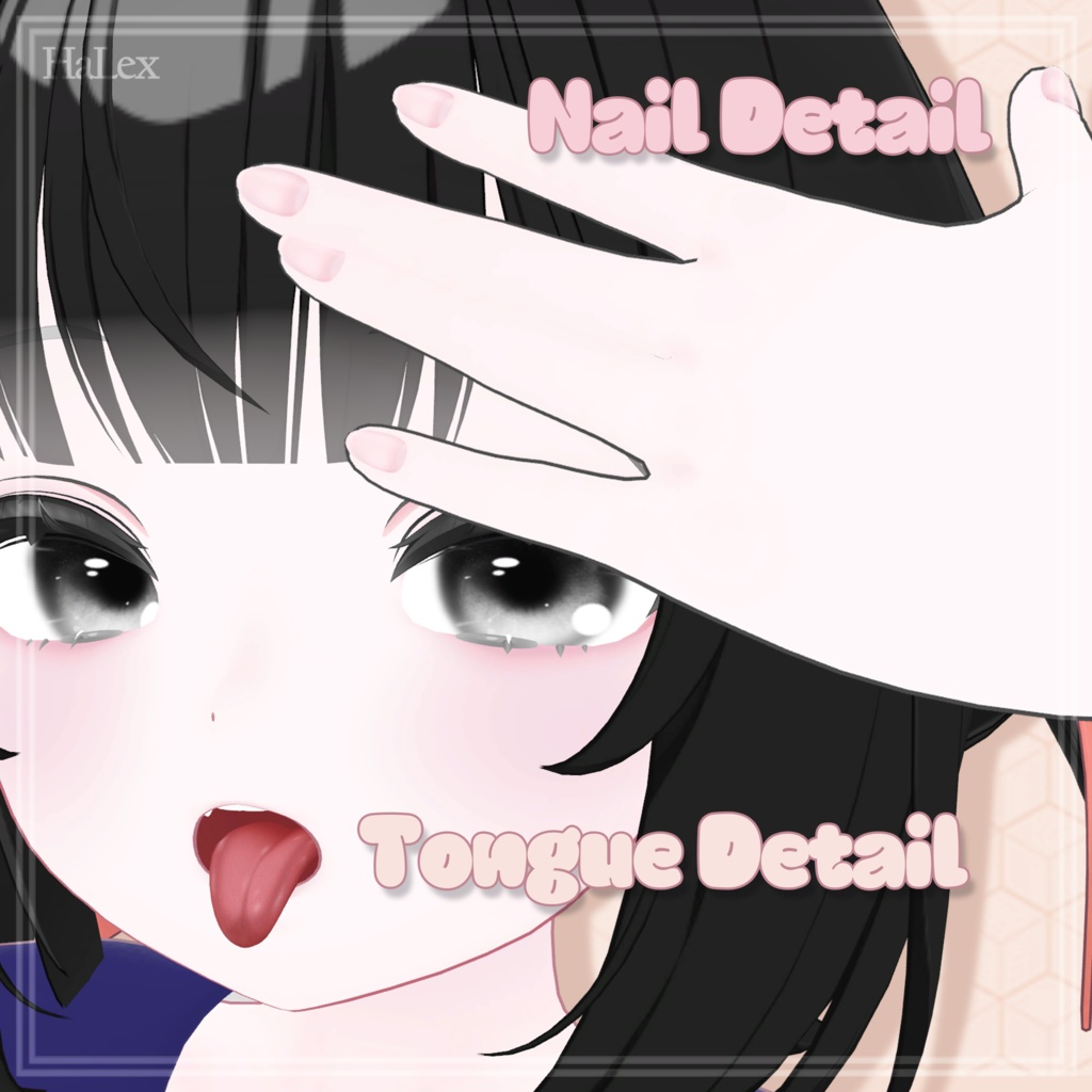 🧡「シフォン」🧡 Chiffon Texture Pack (Eyes, MakeUp, Body, Nail, Cloth)