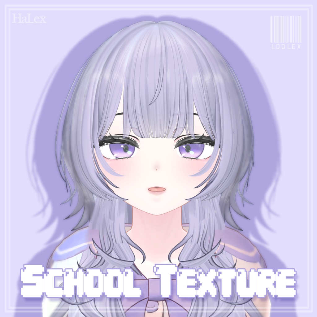 💜「マヌカ専用」💜 Manuka School Anime Texture (Eyes, MakeUp)