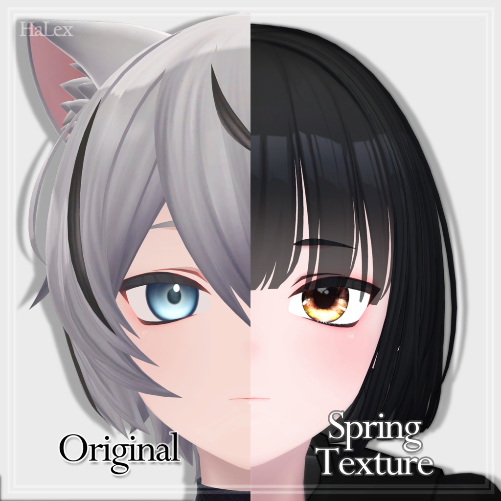 🖤「くうた」🖤 Kuuta Spring Texture Pack (Eyes, MakeUp, Body, Nail, Tongue)