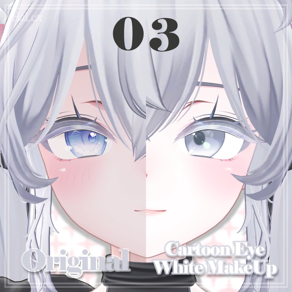 🖤「しお」🖤 Sio Lovely Texture Pack (Lovely Eyes, Cartoon Eyes, MakeUp, Body)