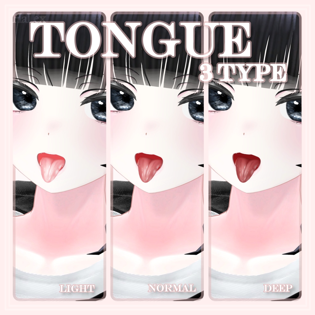 💝「マヌカ専用」💝 Manuka Punk Texture Pack (Eyes, MakeUp, Tongue, Body, Nail)