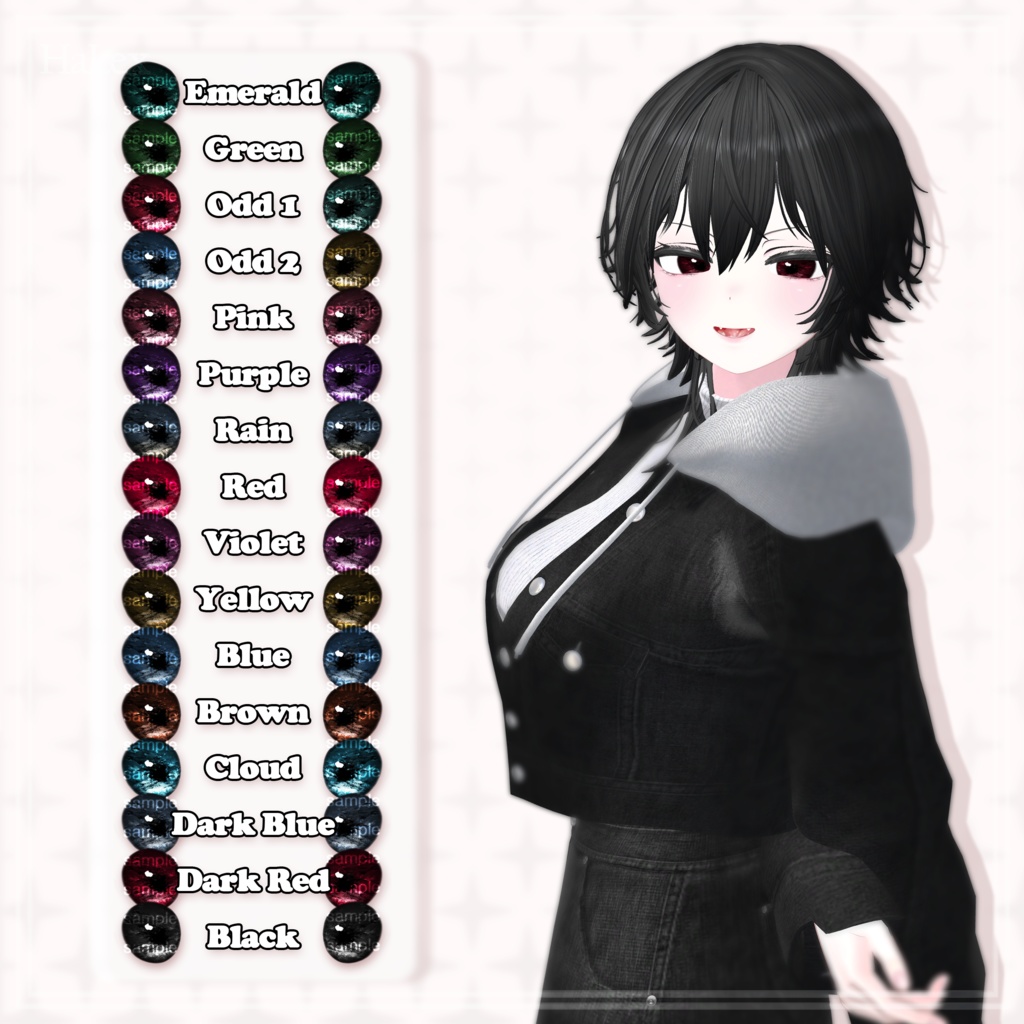 💝「マヌカ専用」💝 Manuka Punk Texture Pack (Eyes, MakeUp, Tongue, Body, Nail)