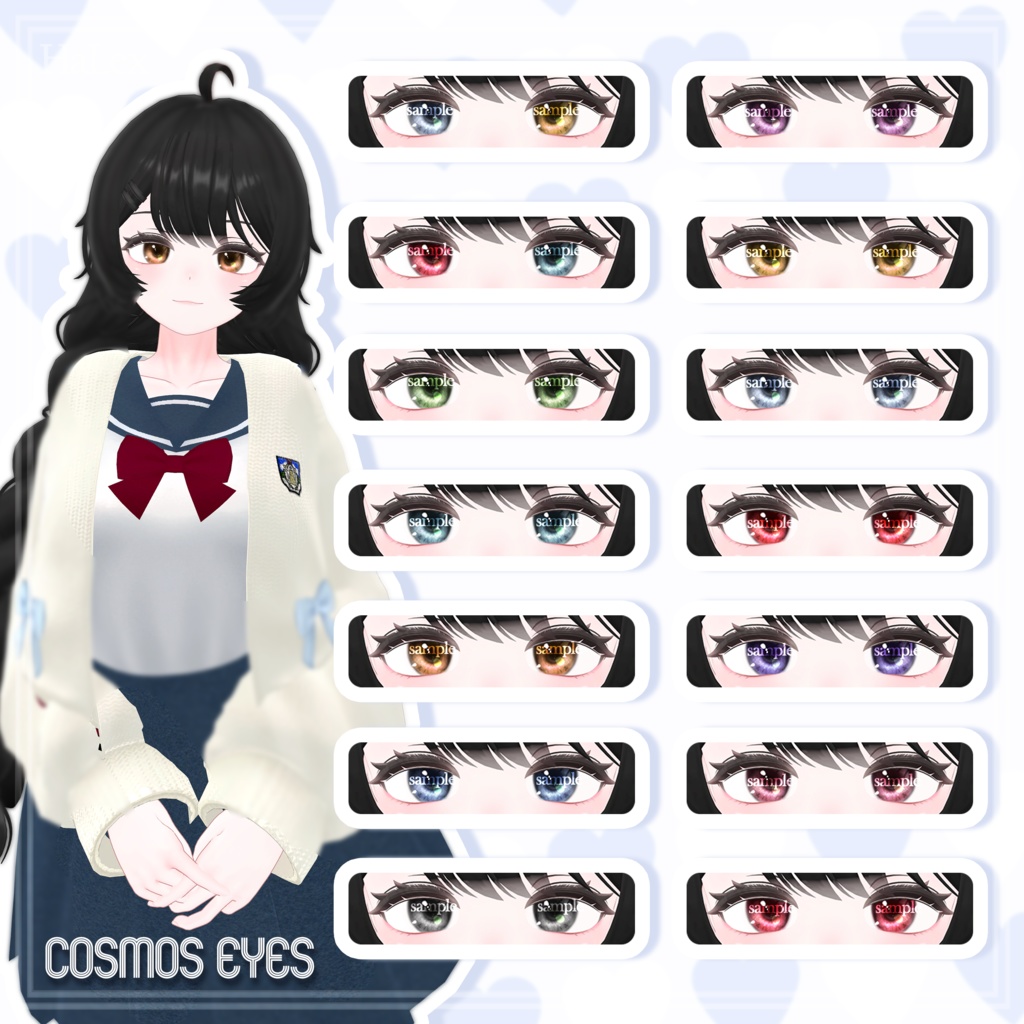 💖「桃香専用」💖Momoka Lovely Texture FullPack (2 Eyes, MakeUp, Tongue, Body, Nail)