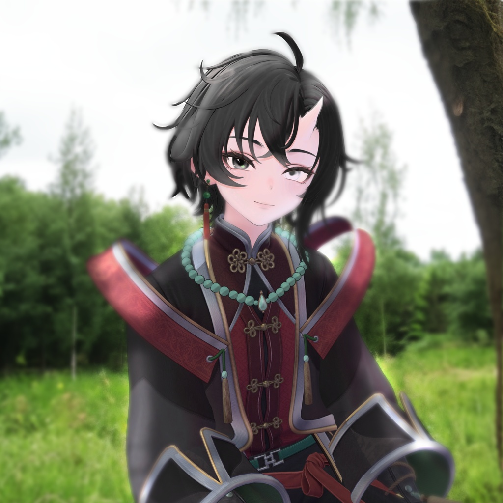 🏮「墨惺専用」👹Bokusei Oni FullPack (Horn, Eyes, MakeUp, Tongue, Body, Nail)