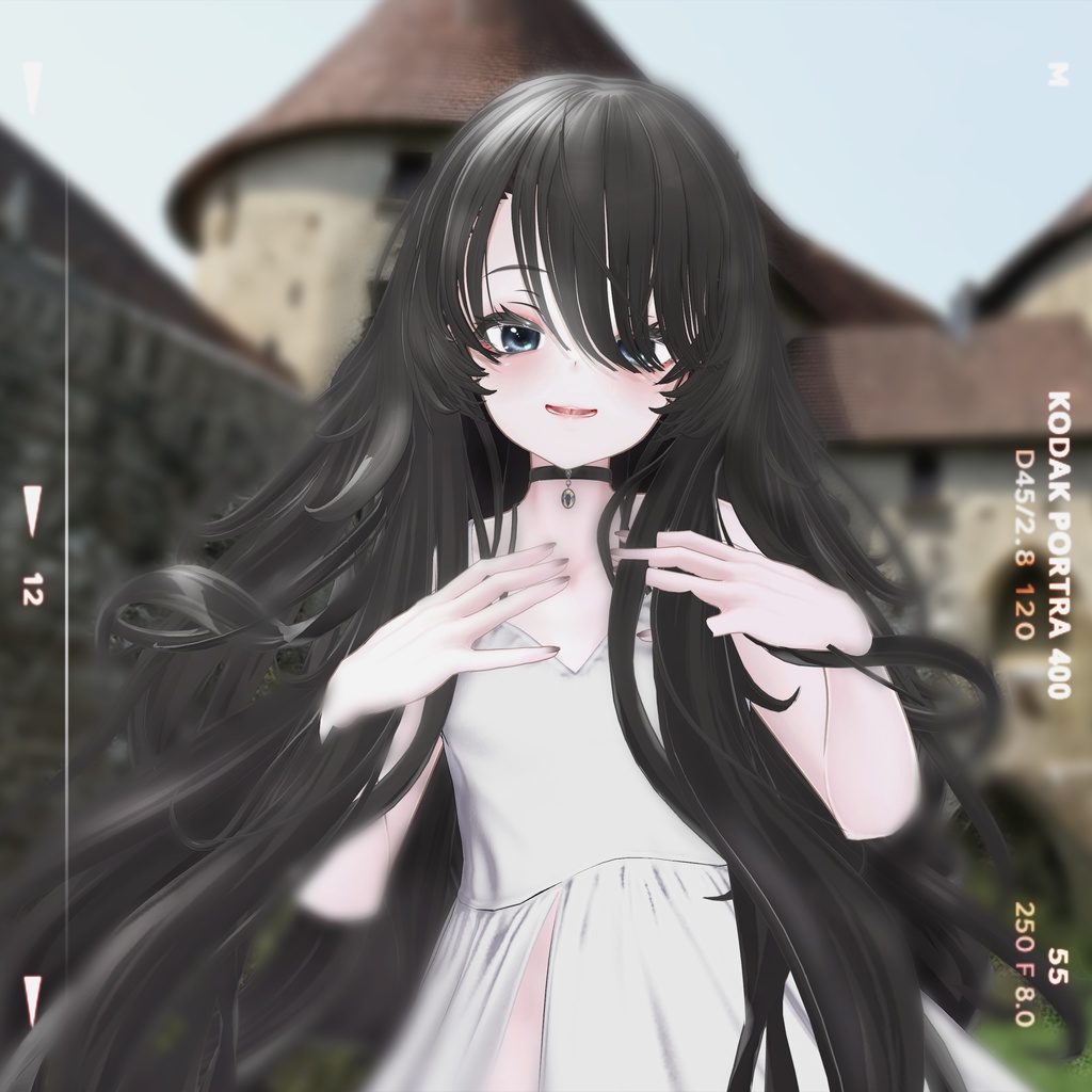 💝Nanase Noir🤍 Lovely FullPack (Horn, Choker, MakeUp, Tongue, Body)