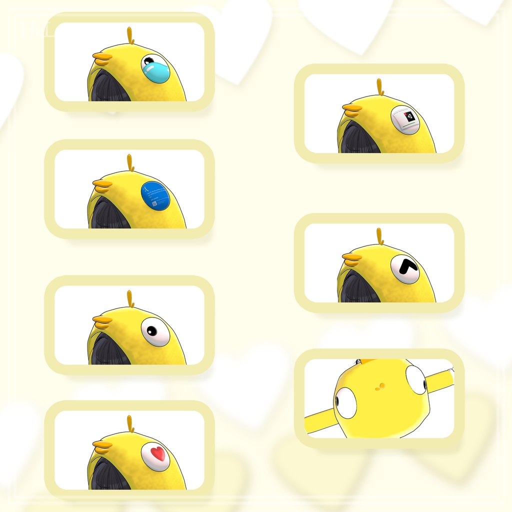 🐥「まめひなた & キプフェル」🐥 Baby Animal RainCoat 3Type