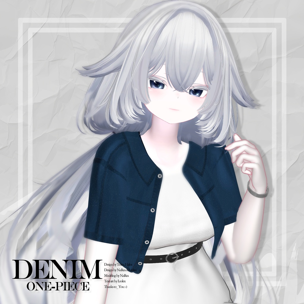 🖤「4アバター対応」🖤 Denim & One-piece