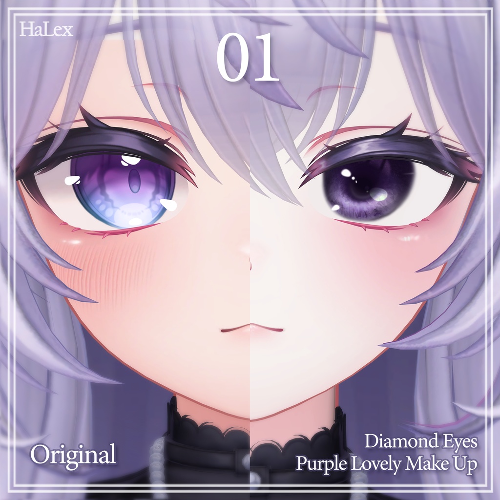 ๐ใๆ่ๅฐ็จใ๐ค Airi Texture FullPack (2 Eyes, 2 MakeUp, Body, Leg Choker+, Tongue, Chain)