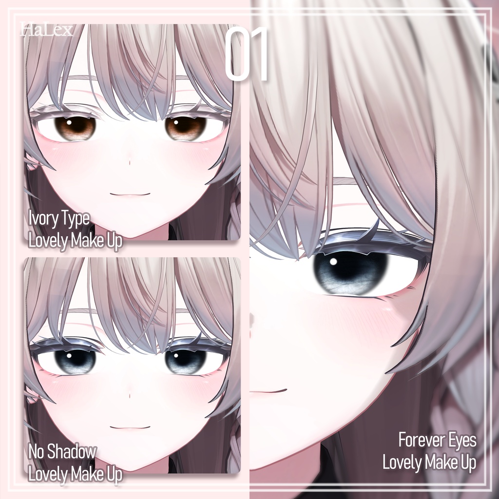 ๐ใใใชใฎๅฐ็จใ๐ Shinano Texture FullPack (2 Eyes, 2 MakeUp, Body, Leg Choker, Tongue, ACC)