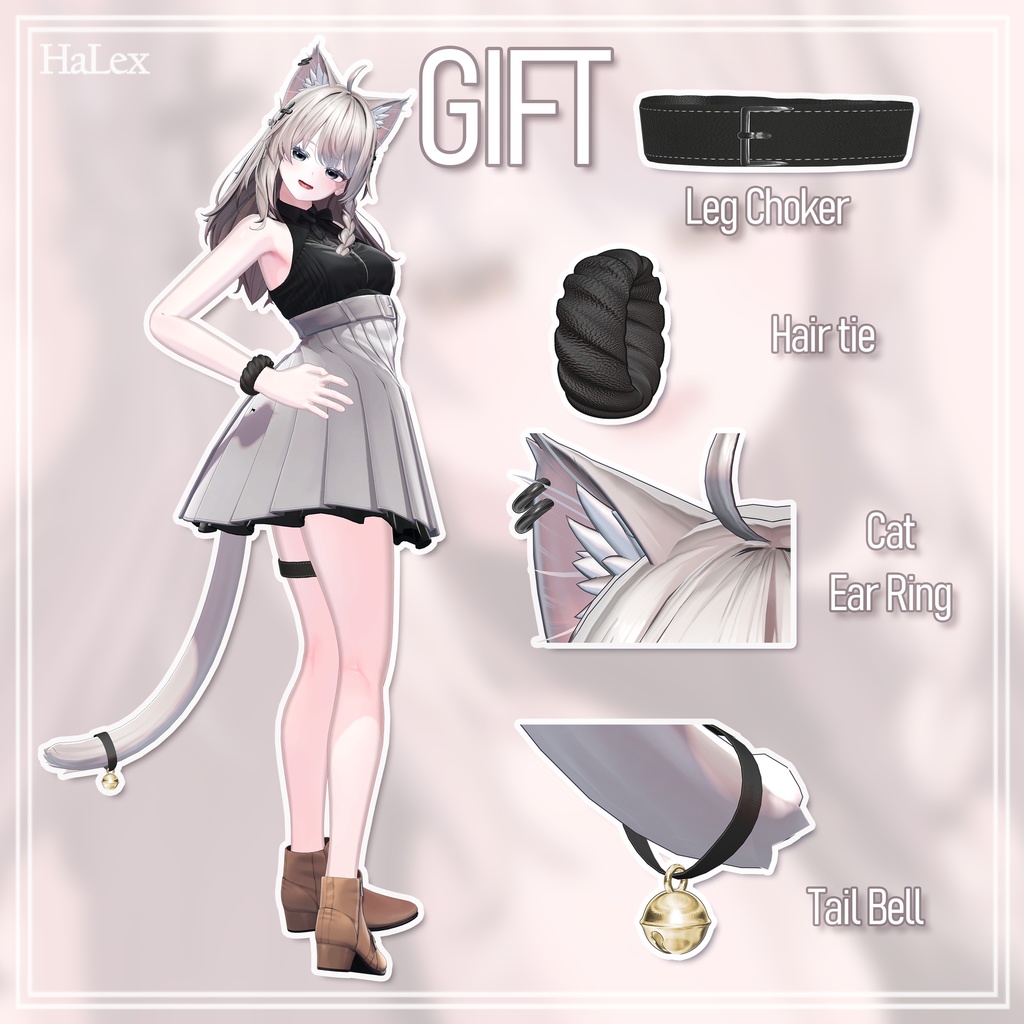 ๐ใใใชใฎๅฐ็จใ๐ Shinano Texture FullPack (2 Eyes, 2 MakeUp, Body, Leg Choker, Tongue, ACC)