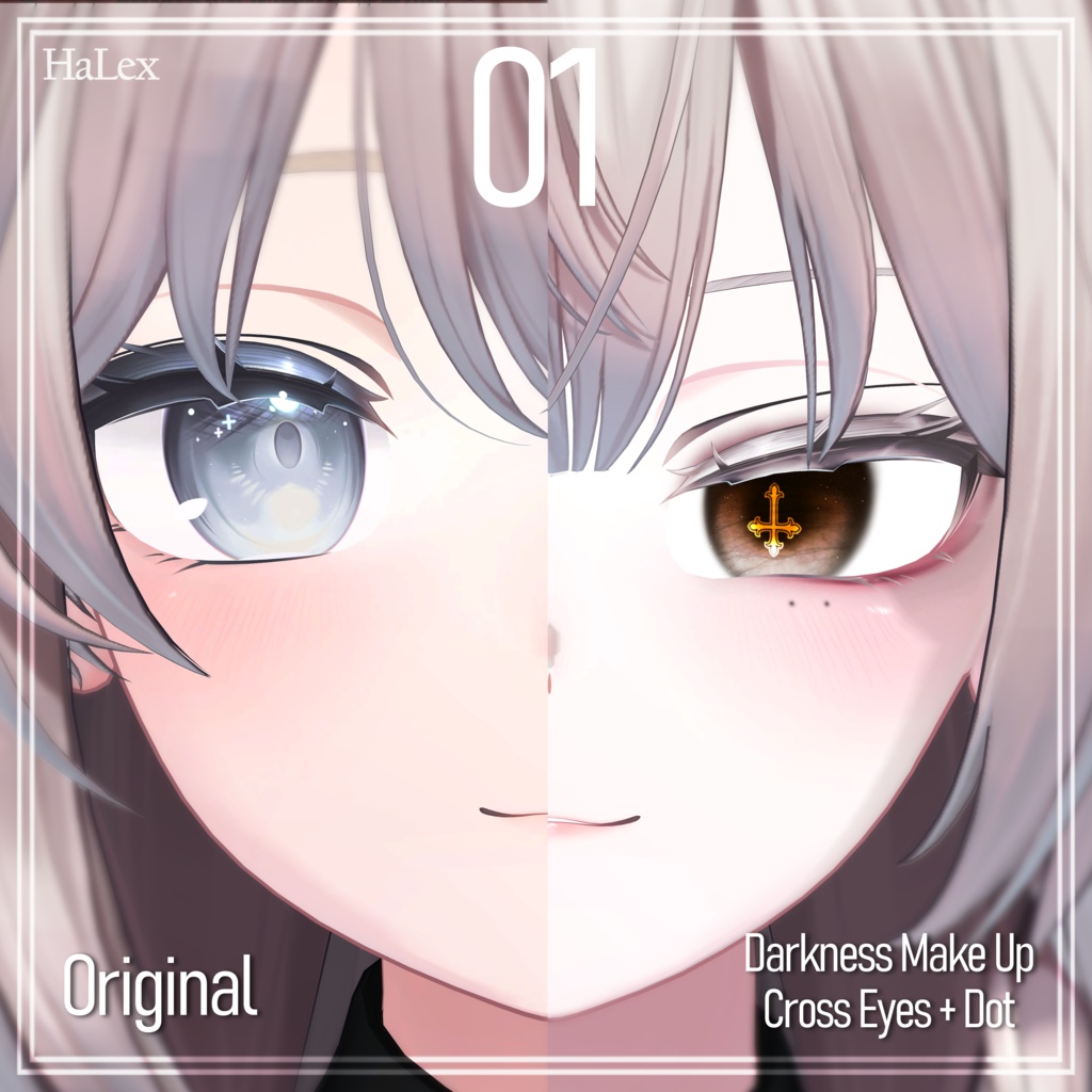 【SALE】 🖤「しなの専用」🖤 Shinano Darkness Texture FullPack (Eyes, MakeUp, Body, Tongue, Nail, Tattoo)