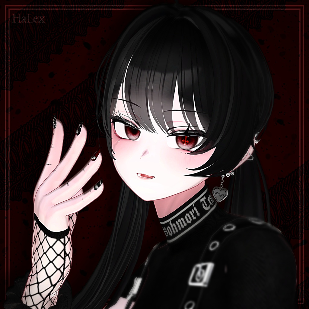 【SALE】 🖤「しなの専用」🖤 Shinano Darkness Texture FullPack (Eyes, MakeUp, Body, Tongue, Nail, Tattoo)