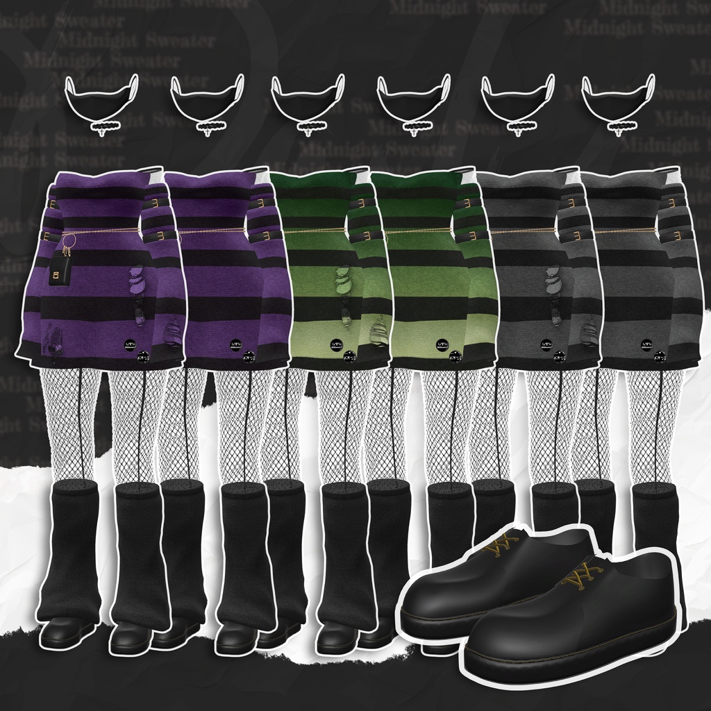 ćSALEć šć8ć¢ććæć¼åƾåæćš¤ Midnight Sweater