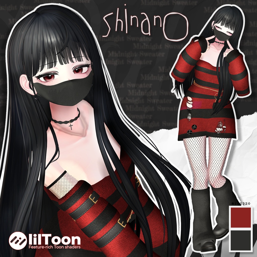 ćSALEć šć8ć¢ććæć¼åƾåæćš¤ Midnight Sweater