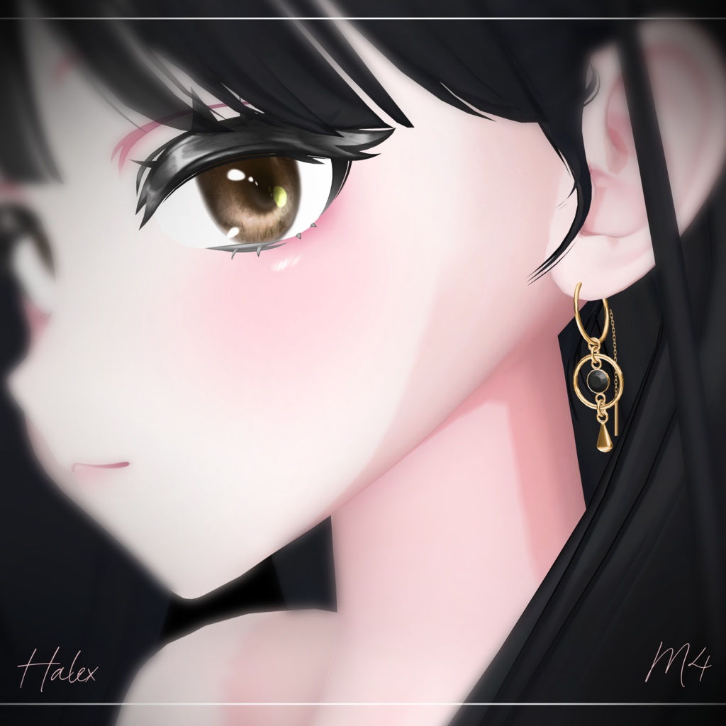 【SALE】 💖Old Historic💖 Earring Modular Avatar対応