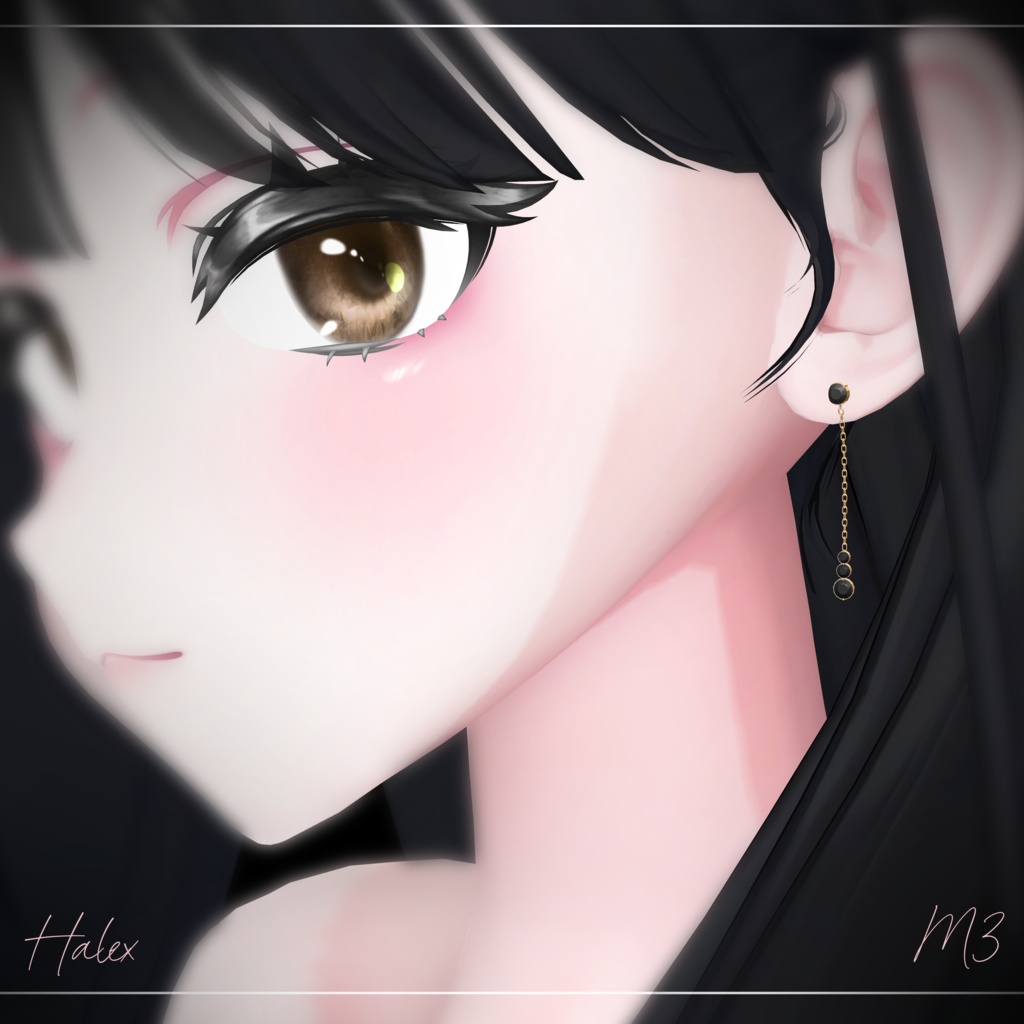 【SALE】 💖Old Historic💖 Earring Modular Avatar対応