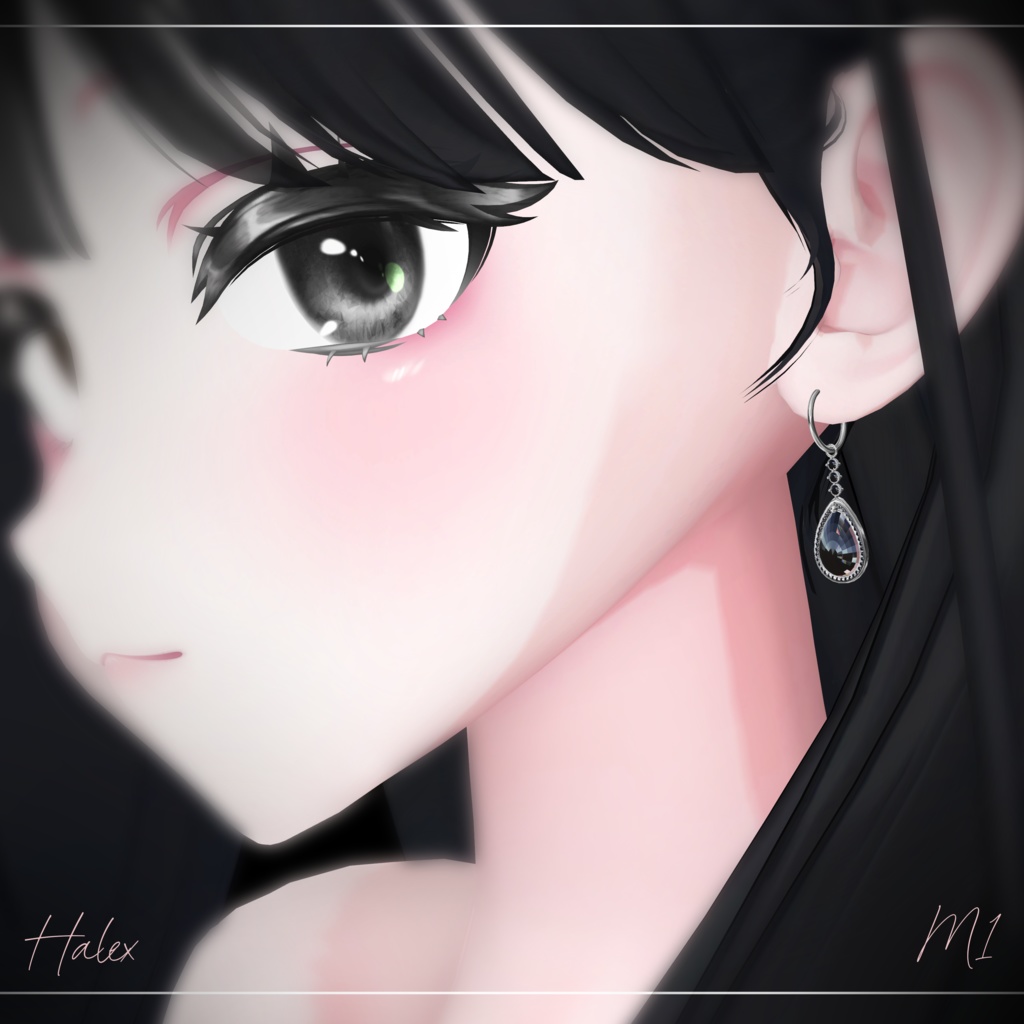 【SALE】 💖Old Historic💖 Earring Modular Avatar対応