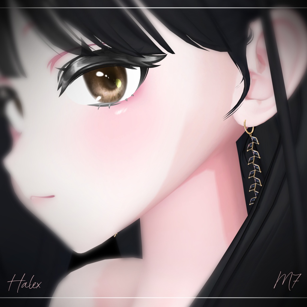 【SALE】 💖Old Historic💖 Earring Modular Avatar対応