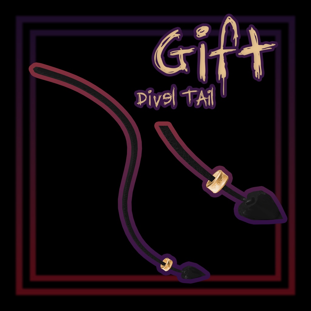 🖤「13アバター対応」🖤 4 Devil Horn, Sheep Ear, Tail