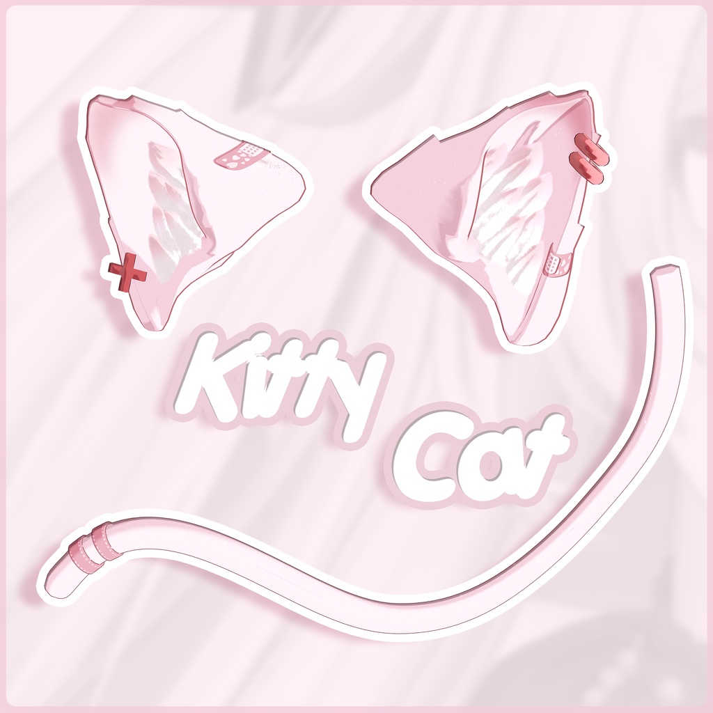 【SALE】 🐈「8アバター対応」🐾 Warm Kitty FullPack (Cap, Beanie, Cat Ear, Cat tail, Warmers)