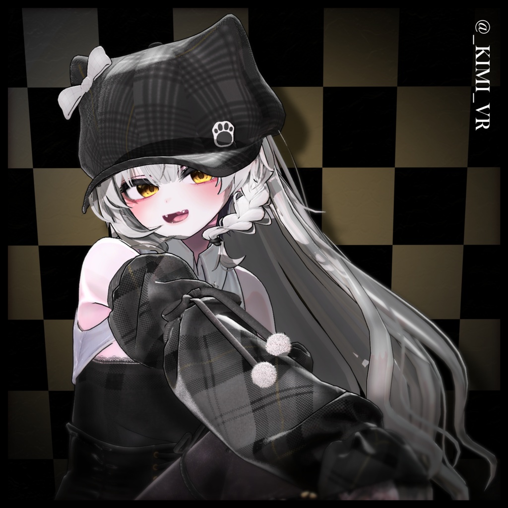 【SALE】 🐈「8アバター対応」🐾 Warm Kitty FullPack (Cap, Beanie, Cat Ear, Cat tail, Warmers)