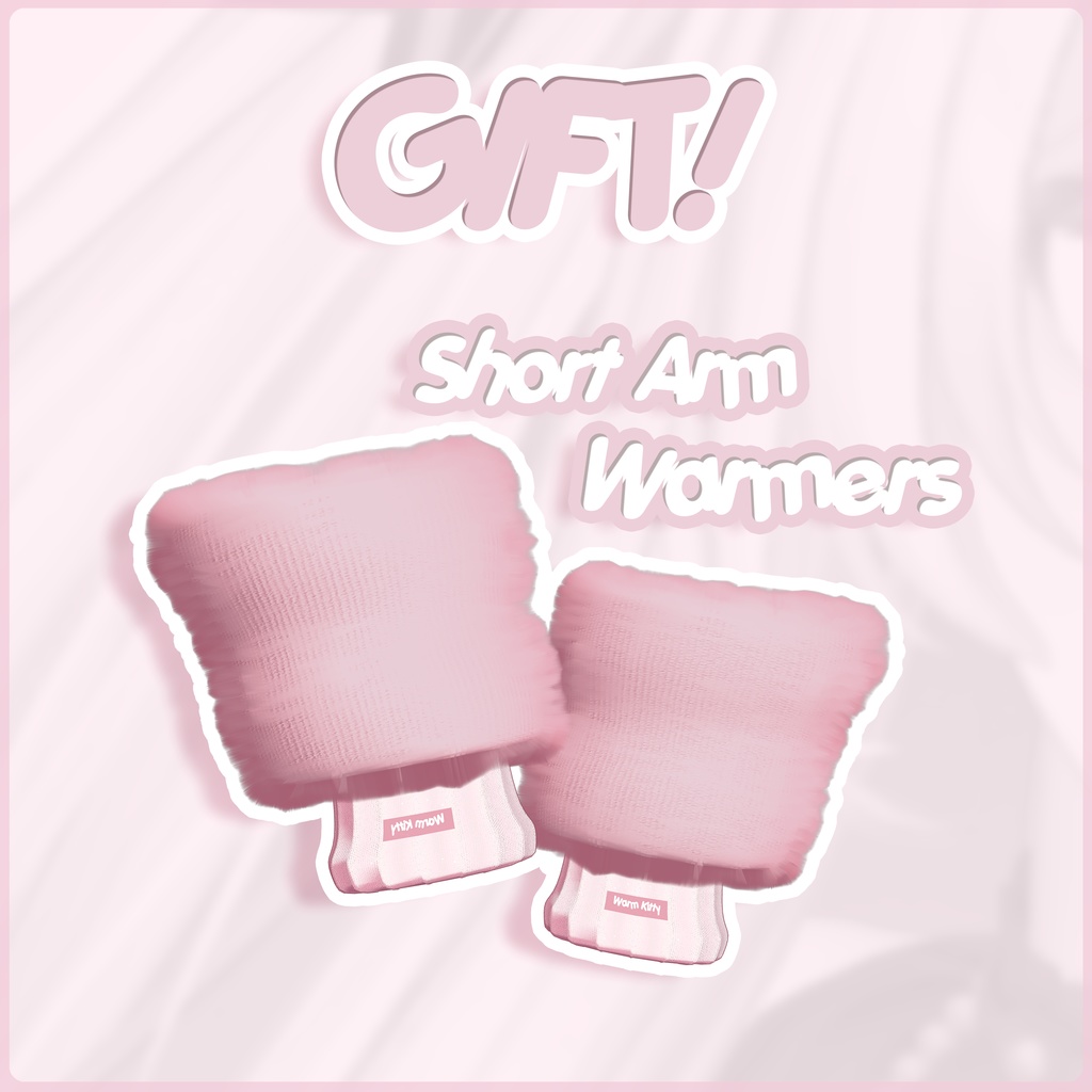 【SALE】 🐈「8アバター対応」🐾 Warm Kitty FullPack (Cap, Beanie, Cat Ear, Cat tail, Warmers)