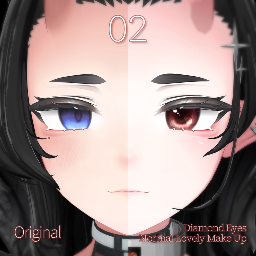 【SALE】🖤「ウルキ専用」🖤 Uruki Textures FullPack (2 Eyes, MakeUp, Body, Tongue, ACC, Tattoo)