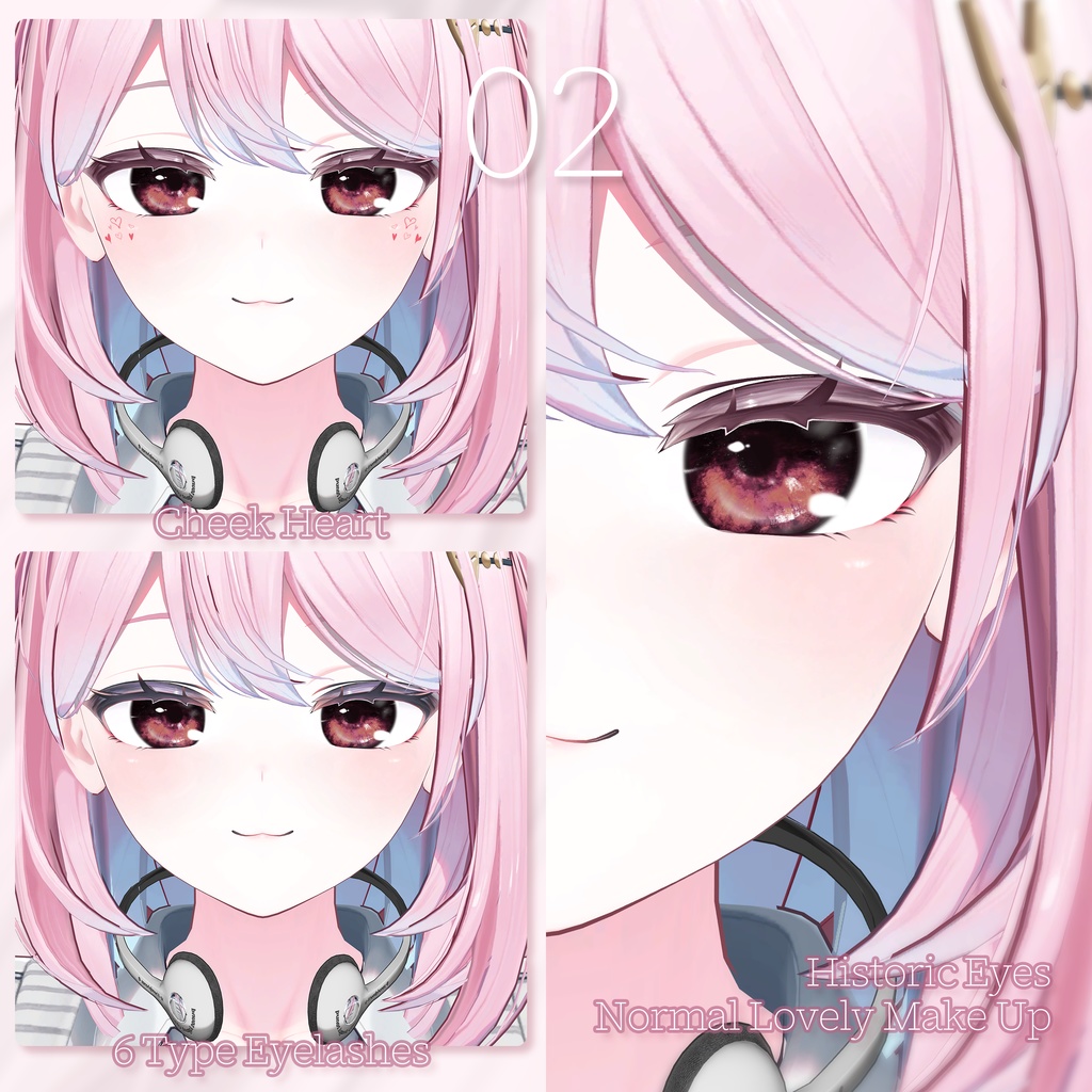 ðãããããå°çšãð YUGIRI Textures FullPack (2 Eyes, MakeUp, Body, Tongue, Headset, ACC)