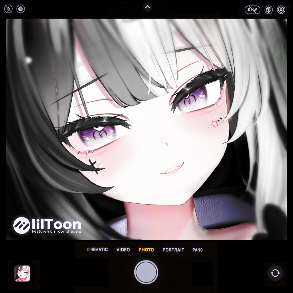 【SALE】 📸「ミルティナ専用」🖤 Milltina Jirai Textures FullPack (Eyes, MakeUp, Body, Tongue, Piercing, ACC, Mask, HairPin)