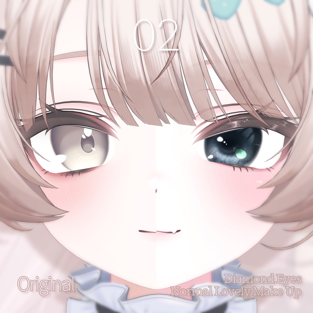 【SALE】 💙「ミルフィ専用」💙 Milfy Textures FullPack (2 Eyes, MakeUp, Body, Earring, Hairpin, ACC, Tongue)
