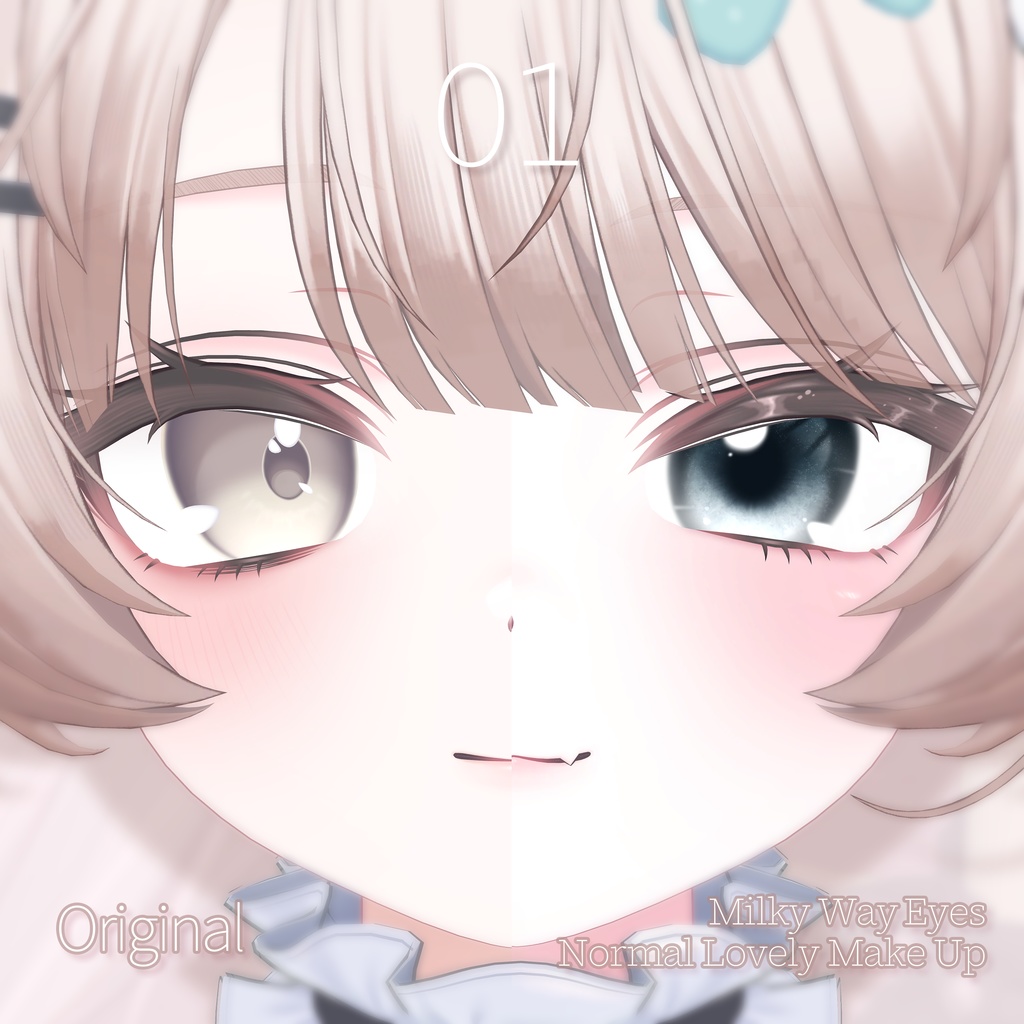 【SALE】 💙「ミルフィ専用」💙 Milfy Textures FullPack (2 Eyes, MakeUp, Body, Earring, Hairpin, ACC, Tongue)