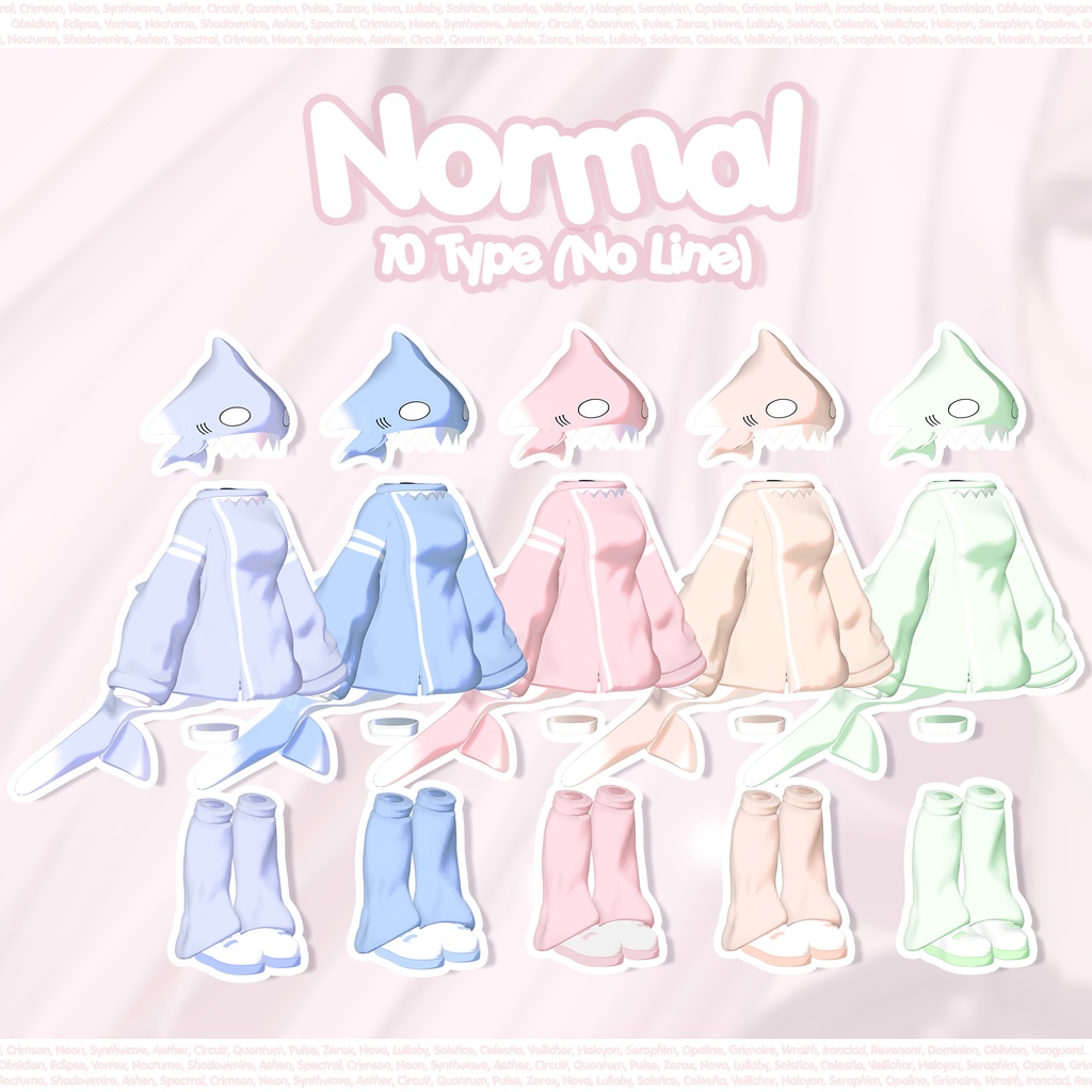 【Update 1.03】 ☁️Dozy Fin Shark☁️ 「12アバター対応」