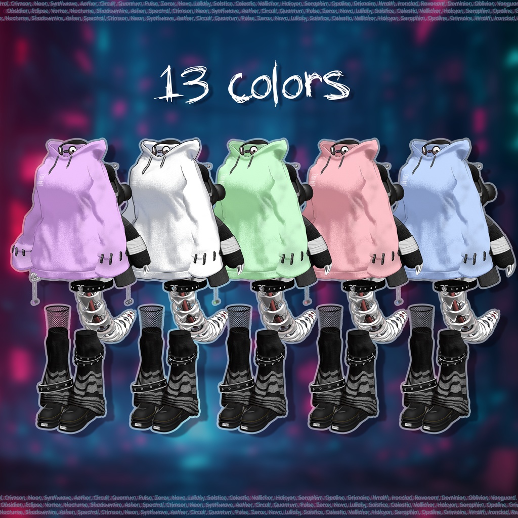 【Update 1.03】【SALE】 💔 Bubu Kuma.exe 💔「13アバター対応」