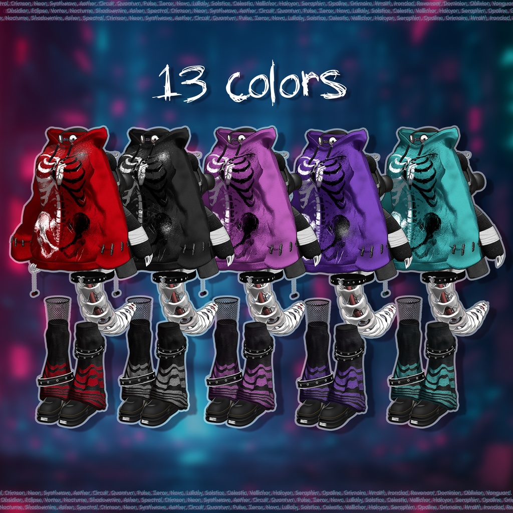 【Update 1.03】【SALE】 💔 Bubu Kuma.exe 💔「13アバター対応」