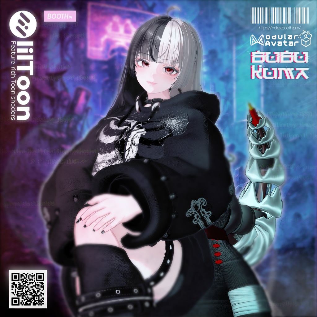 【Update 1.03】【SALE】 💔 Bubu Kuma.exe 💔「13アバター対応」