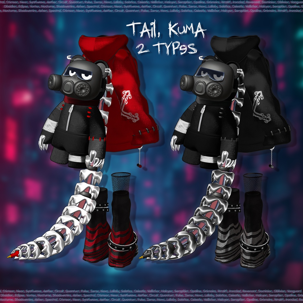 【Update 1.03】【SALE】 💔 Bubu Kuma.exe 💔「13アバター対応」