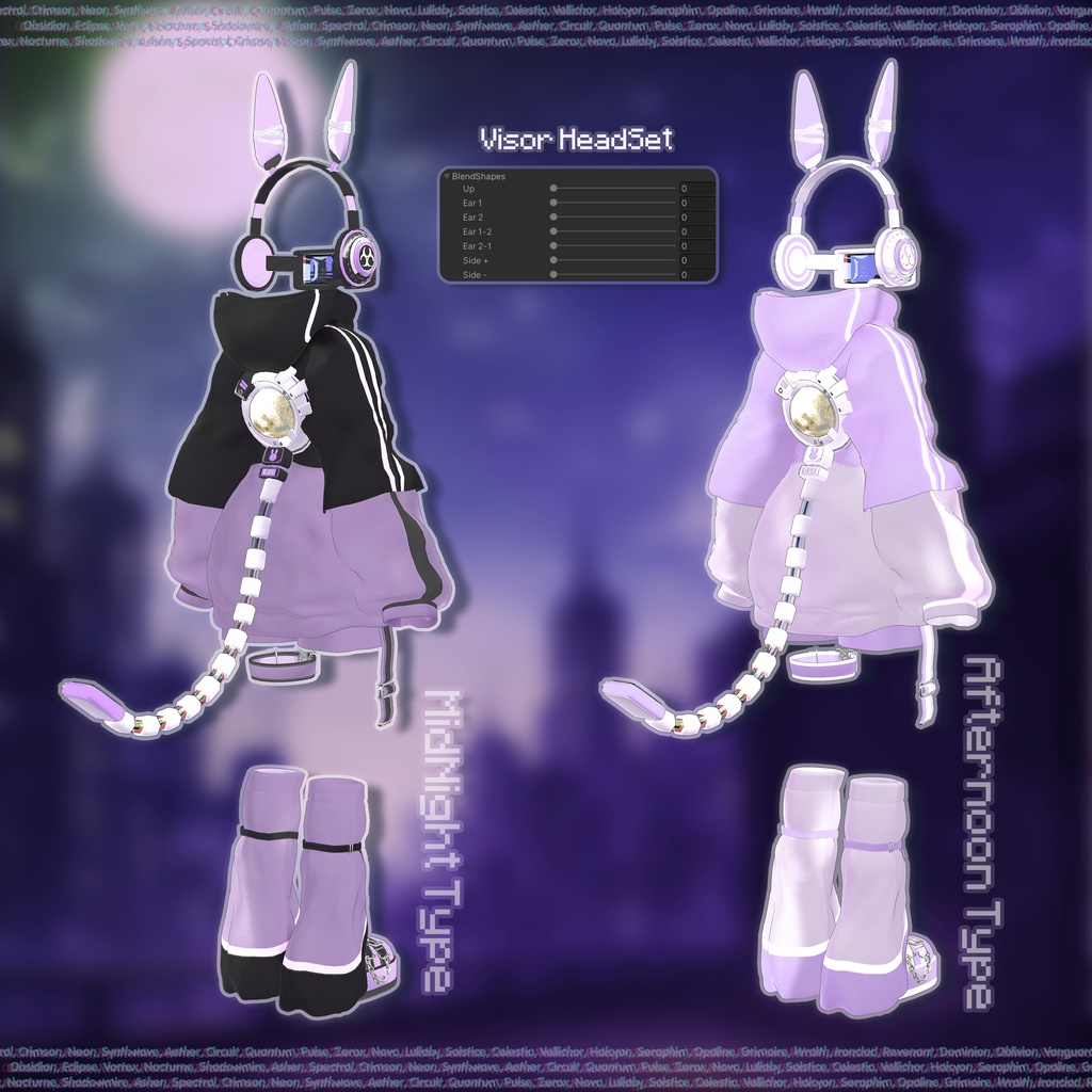 【Renewal Update】【SALE】 🌕 BUN-E.04.exe 🐇「12アバター対応」