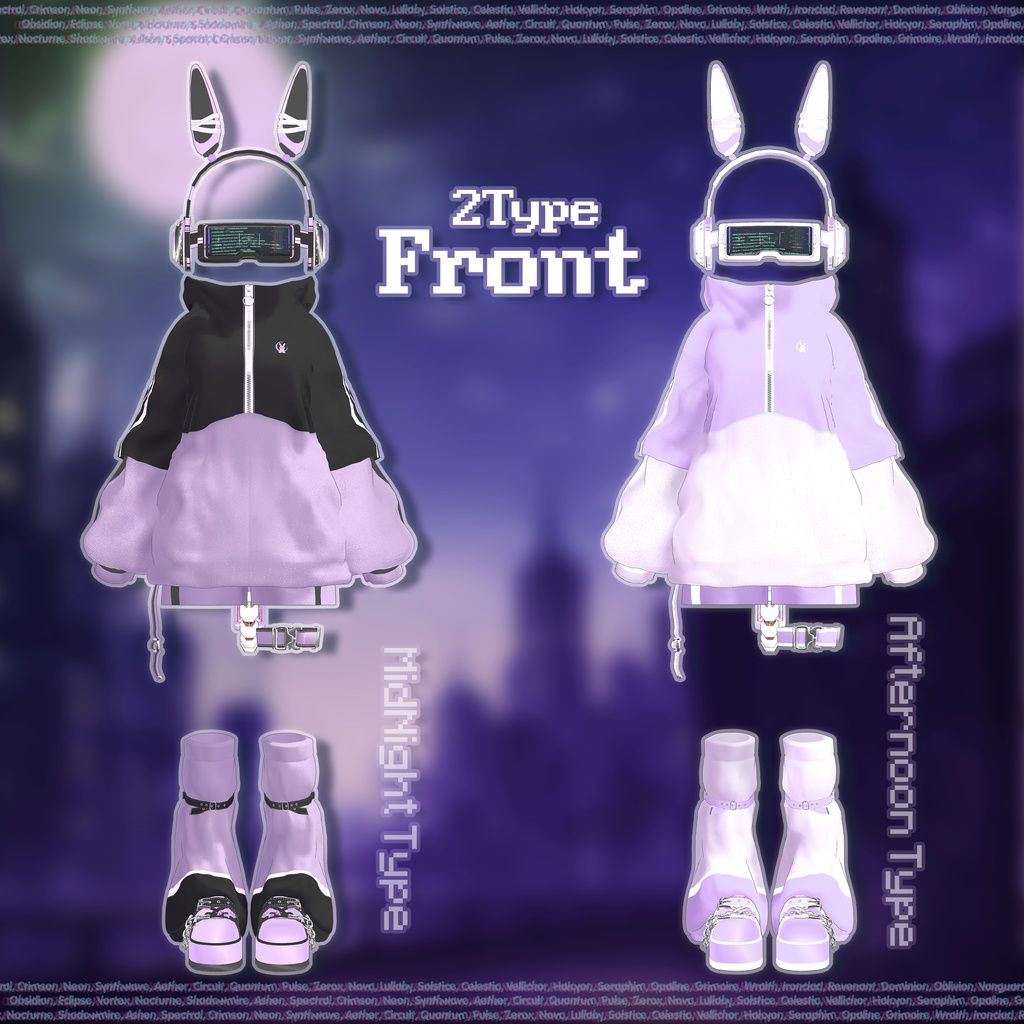 【Renewal Update】【SALE】 🌕 BUN-E.04.exe 🐇「12アバター対応」