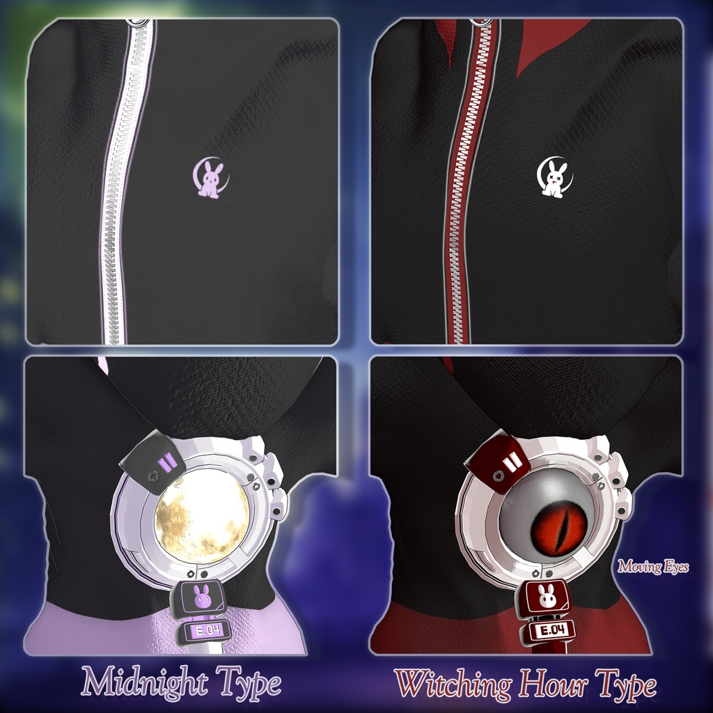 【Renewal Update】【SALE】 🌕 BUN-E.04.exe 🐇「12アバター対応」