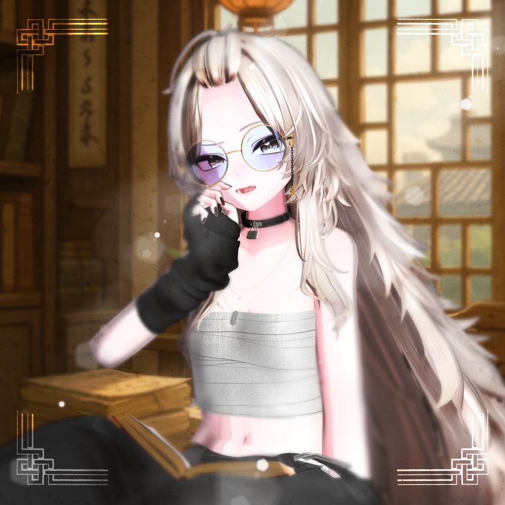 【SALE】 🏮「真央専用」🏮 mao Textures FullPack (2 Eyes, MakeUp, Body, ACC, Tongue, Tattoo, Glass)