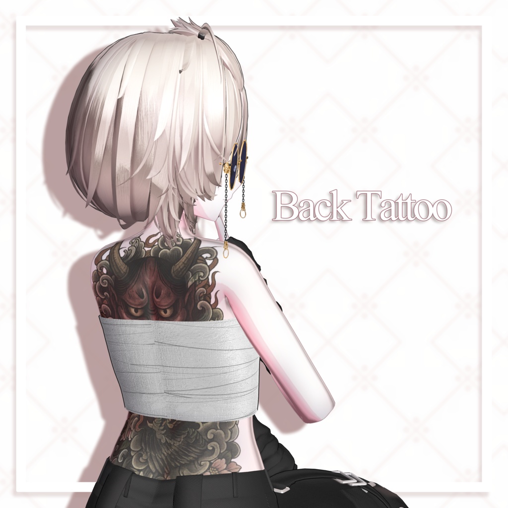 【SALE】 🏮「真央専用」🏮 mao Textures FullPack (2 Eyes, MakeUp, Body, ACC, Tongue, Tattoo, Glass)