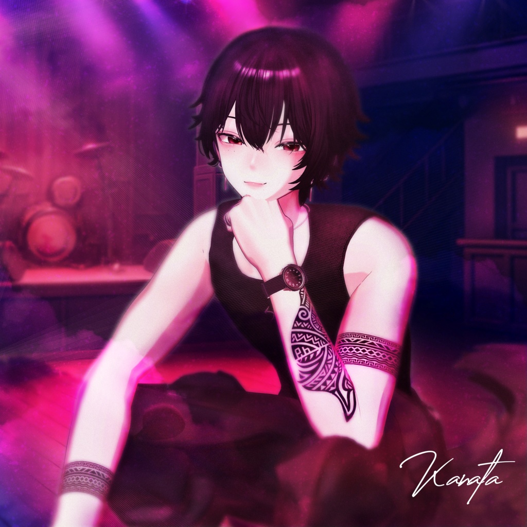 【SALE】🖤「彼方専用」🦴 Kanata Textures FullPack (2 Eyes, MakeUp, Body, ACC, Tongue, Tattoo)