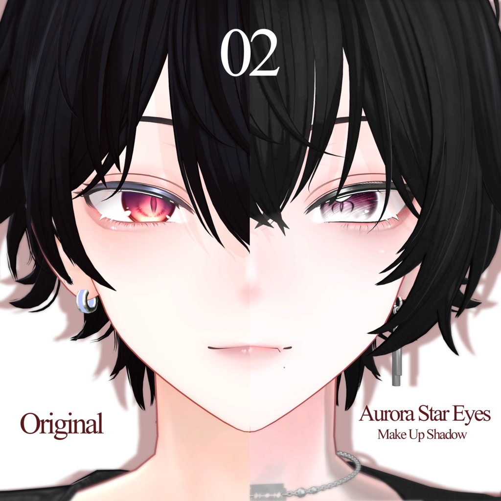 【SALE】🖤「彼方専用」🦴 Kanata Textures FullPack (2 Eyes, MakeUp, Body, ACC, Tongue, Tattoo)