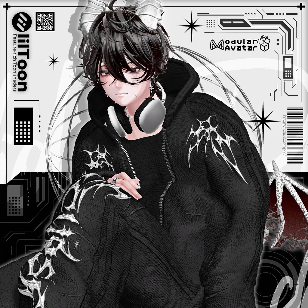 【Update 1.03】【SALE】 😈 Holiday Devil 🖤 「8アバター対応」