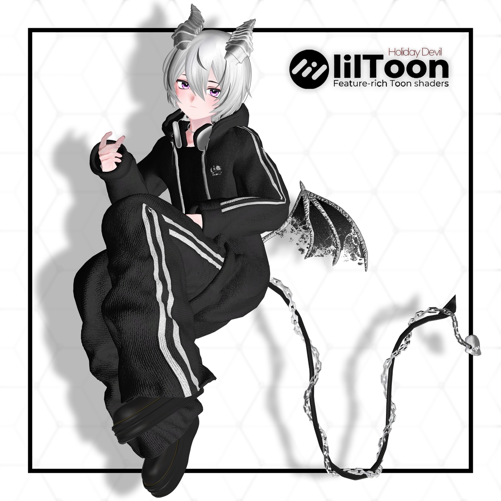 【Update 1.03】【SALE】 😈 Holiday Devil 🖤 「8アバター対応」