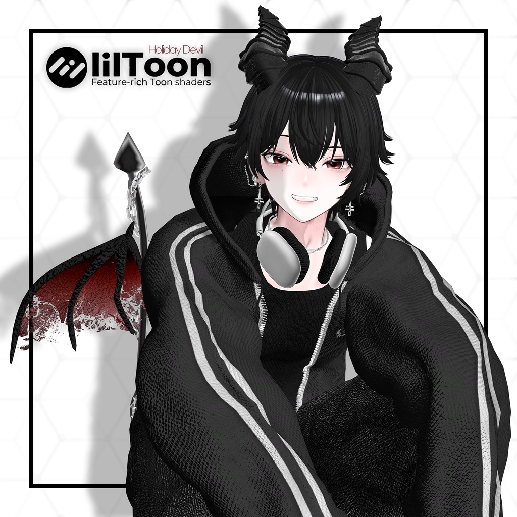 【Update 1.03】【SALE】 😈 Holiday Devil 🖤 「8アバター対応」