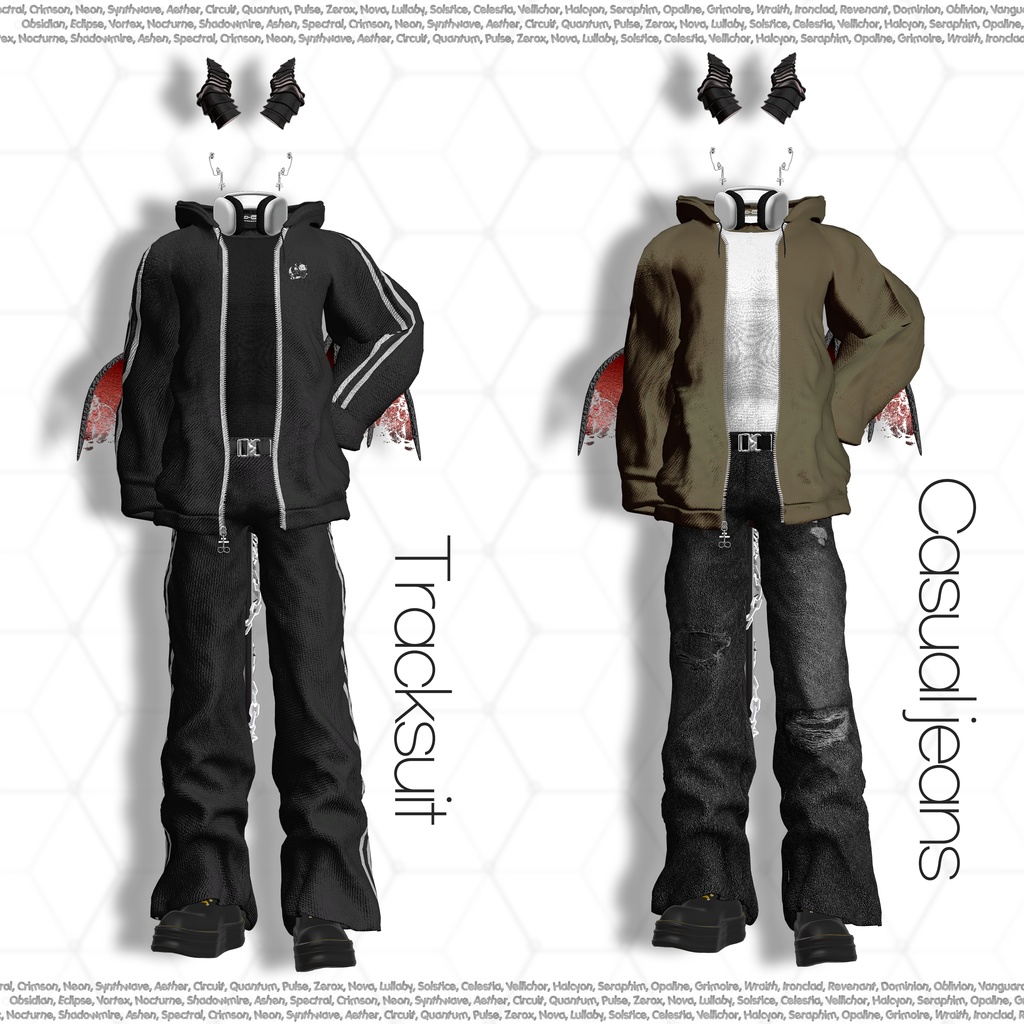 【Update 1.03】【SALE】 😈 Holiday Devil 🖤 「8アバター対応」