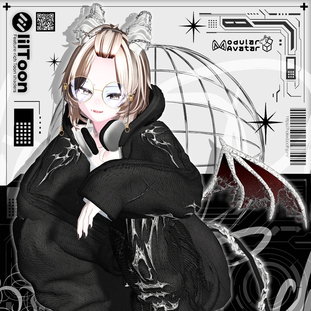 【SALE】 😈 Holiday Devil 🖤 Eclipse「10アバター対応」