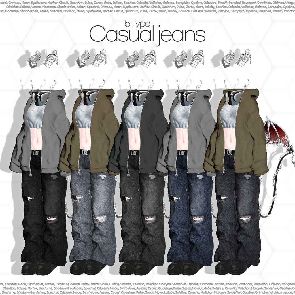 【SALE】 😈 Holiday Devil 🖤 Eclipse「10アバター対応」